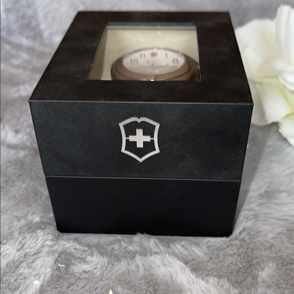 Victorinox Silver and Gold Elegant Chronograph Watch - Picture 9 of 10